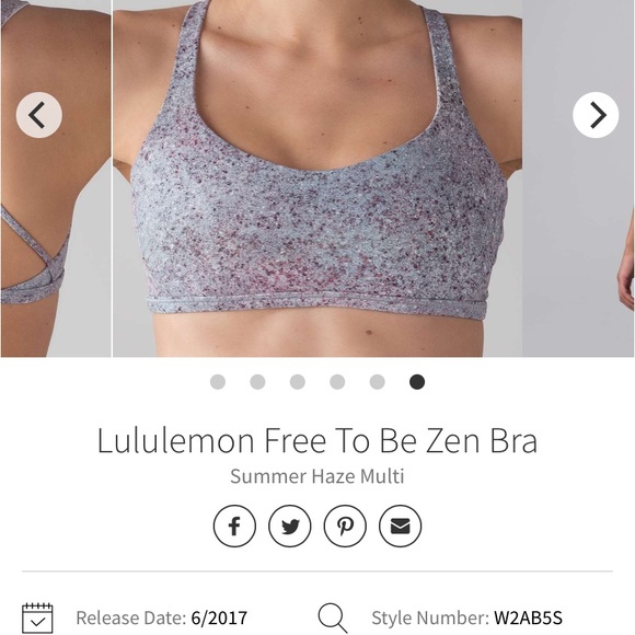 Nwt Free To Be Zen Bra 10 - Picture 7 of 7